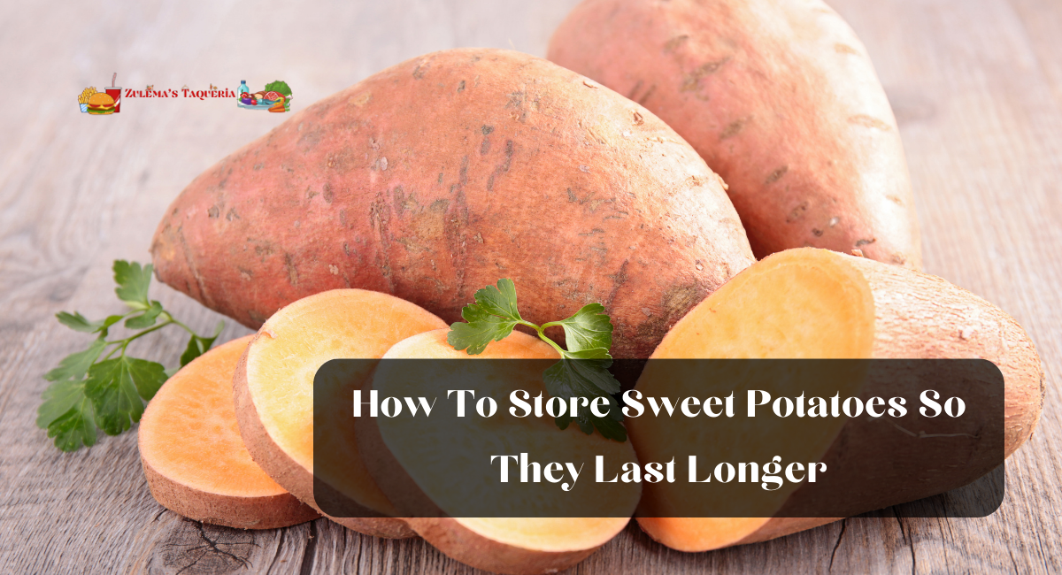 How To Store Sweet Potatoes So They Last Longer